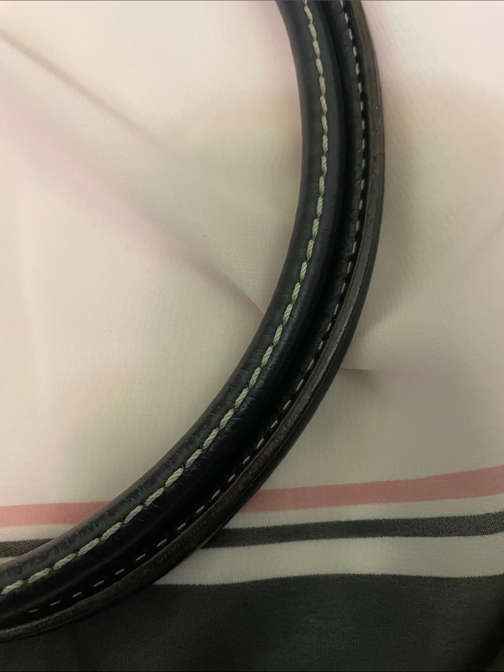 kate spade Black Leather Tote with Gold Logo Plate - Picture 8 of 11
